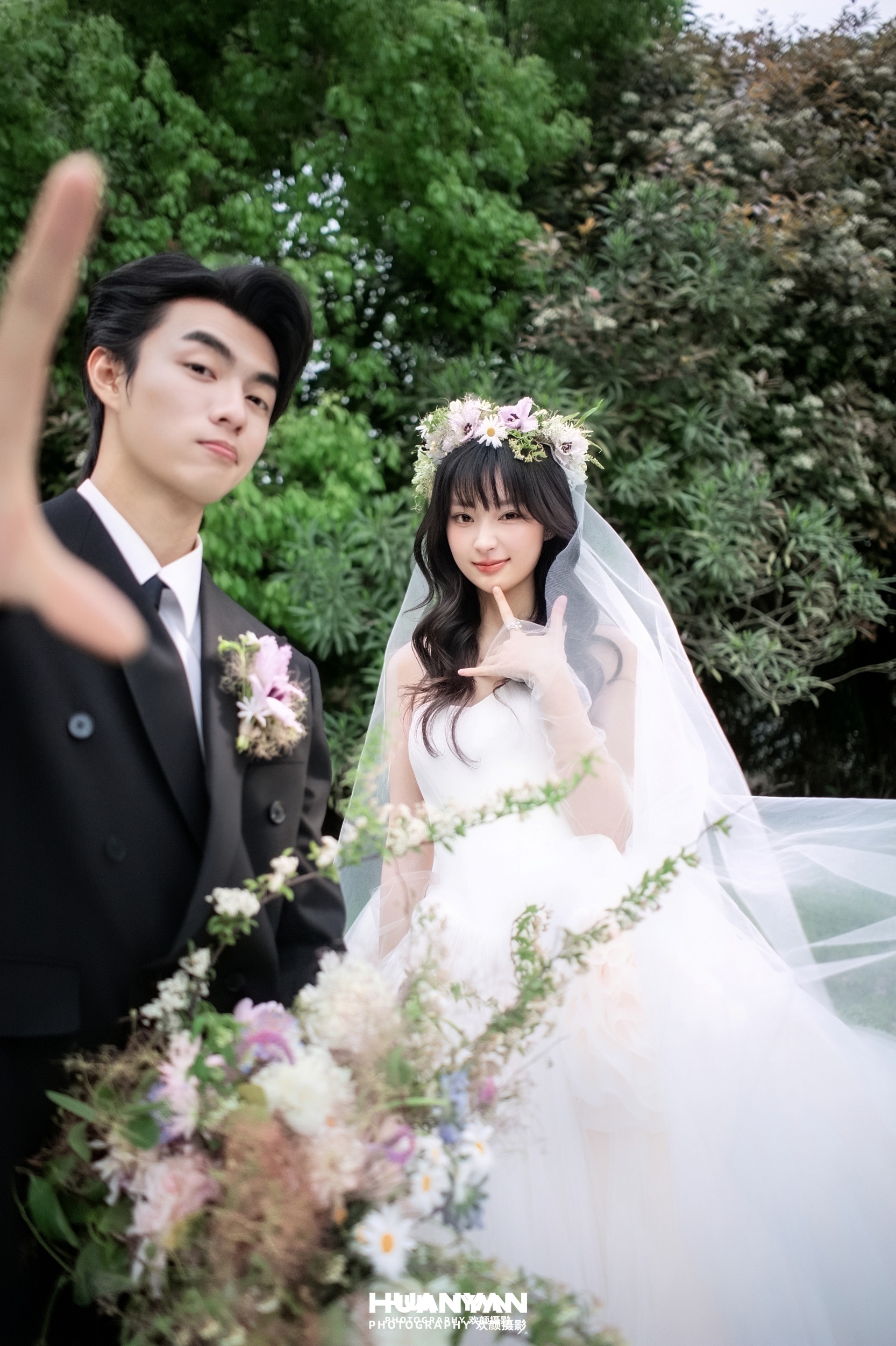 森屿私语客片第3张｜清新自然婚纱照，摄于户外自然