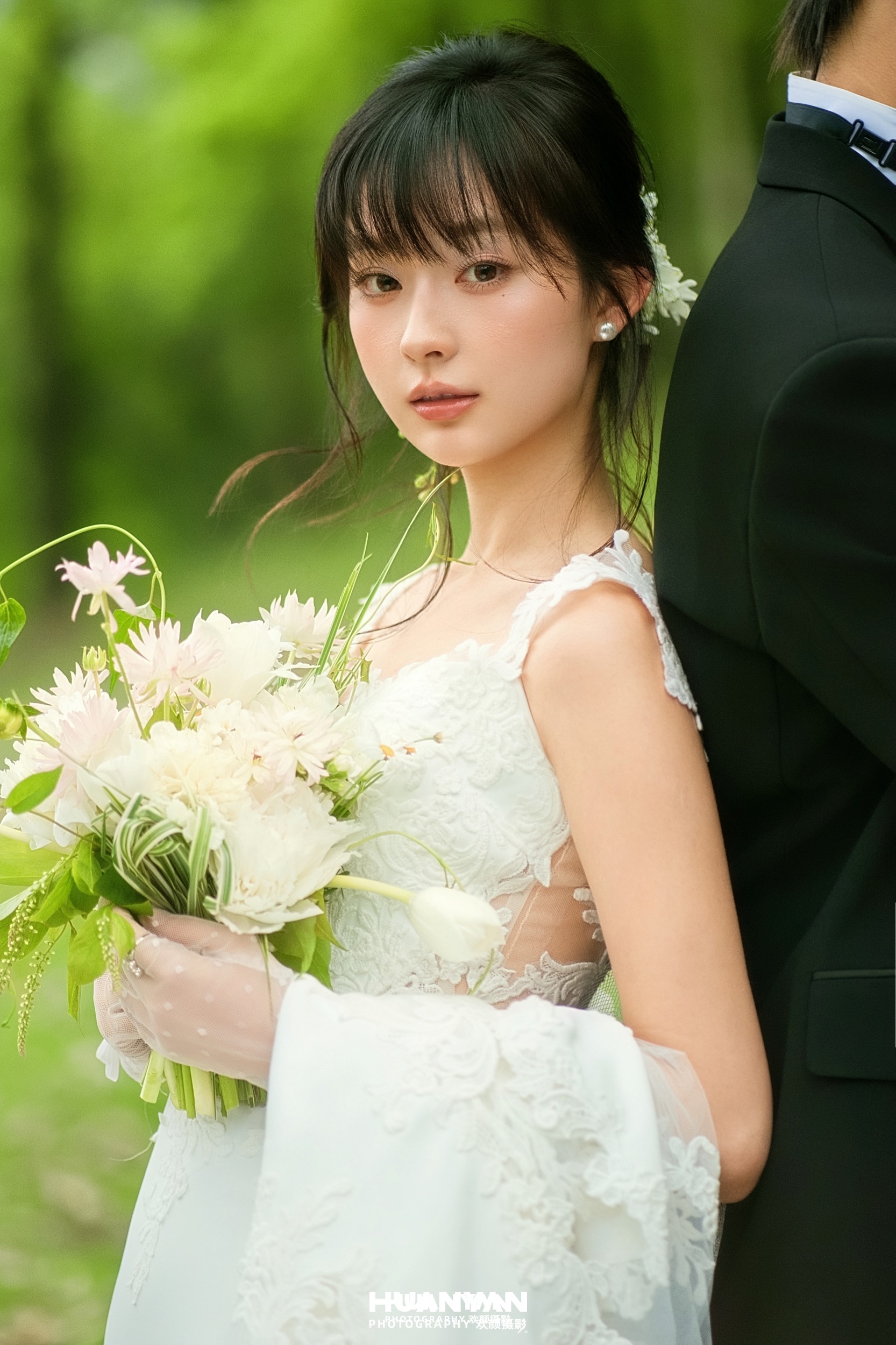 清新自然婚纱照 · 户外自然场景 · 杯中盛夏客片