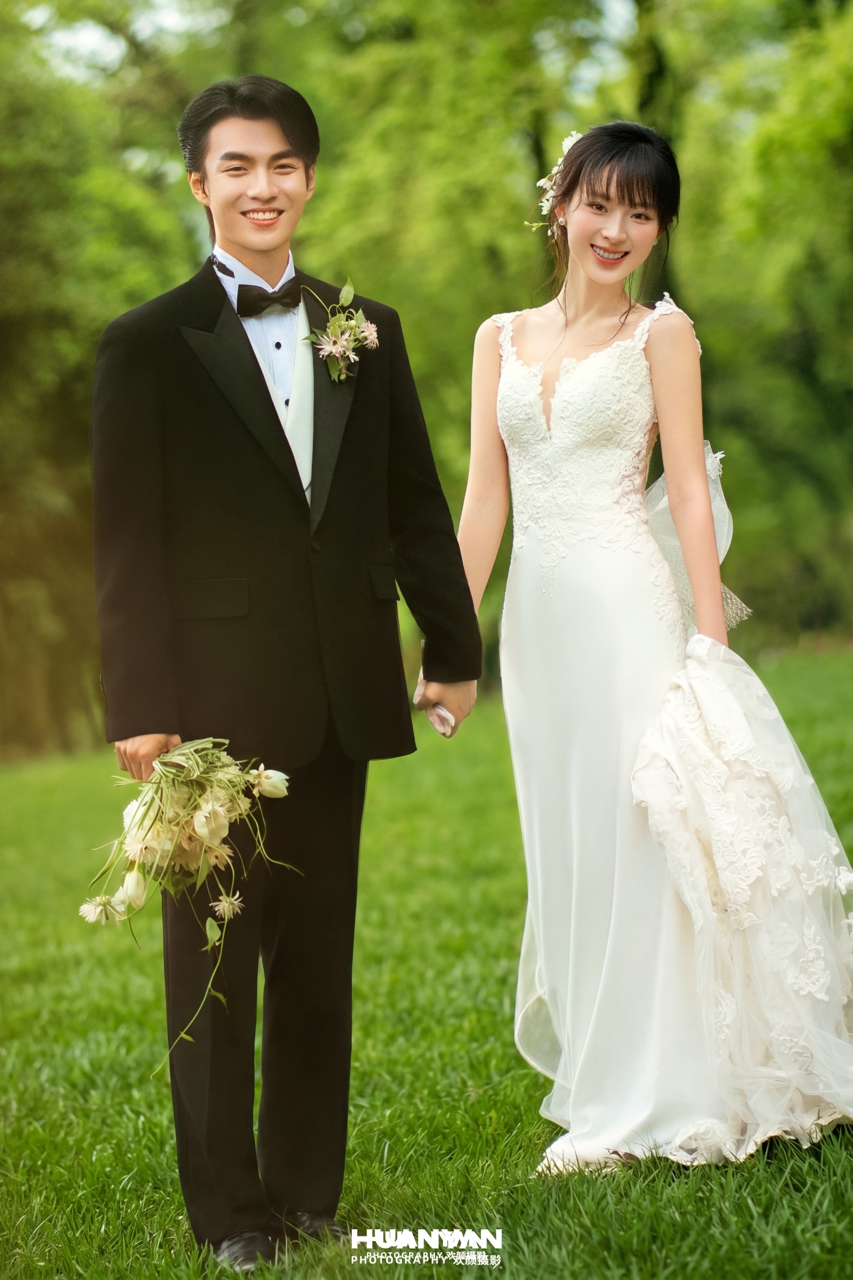 清新自然婚纱照 · 户外自然场景 · 杯中盛夏客片